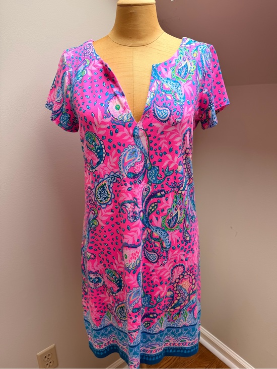 Lilly Pulitzer Tops - Lilly Pulitzer UPF 50 Sophialetta Dress Pink Paisley